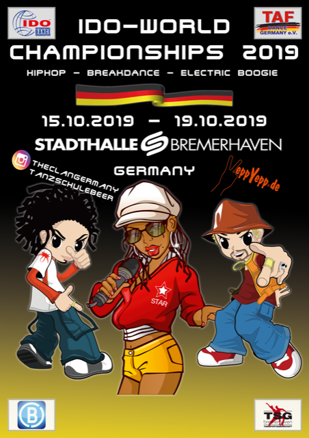 IDO - WORLD HIP & BOOGIE CHAMPIONSHIPS, - informations